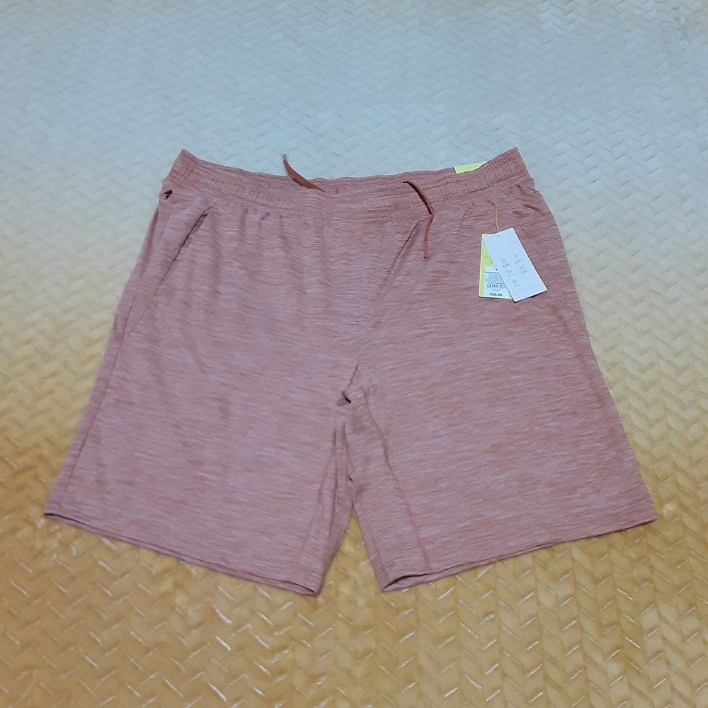 Men's all in motion moisture wicking shorts Size L/Copper Color $22.00. NWT.